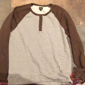Obey baseball tee style sweater